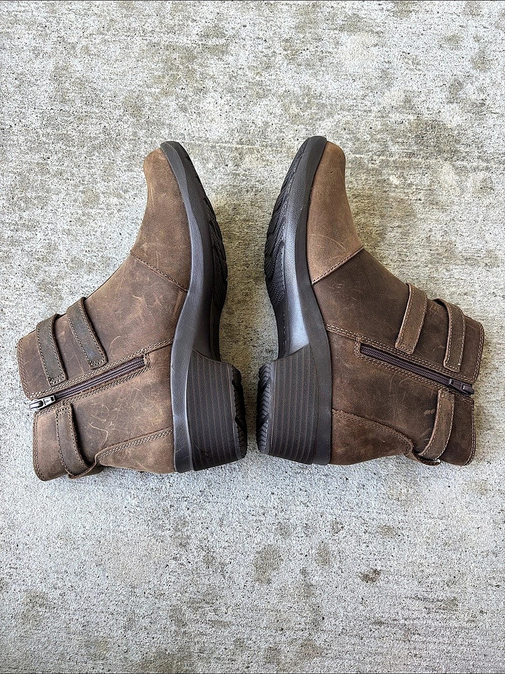 Clarks Angie Spice Women's Brown Ankle Boots US 8 D - Picture 7 of 12